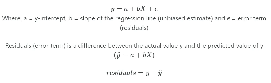 simple linear regression